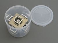 金属筐体の製品の撮影例(cubeSP キューブエスピー 無指向性スピーカー)